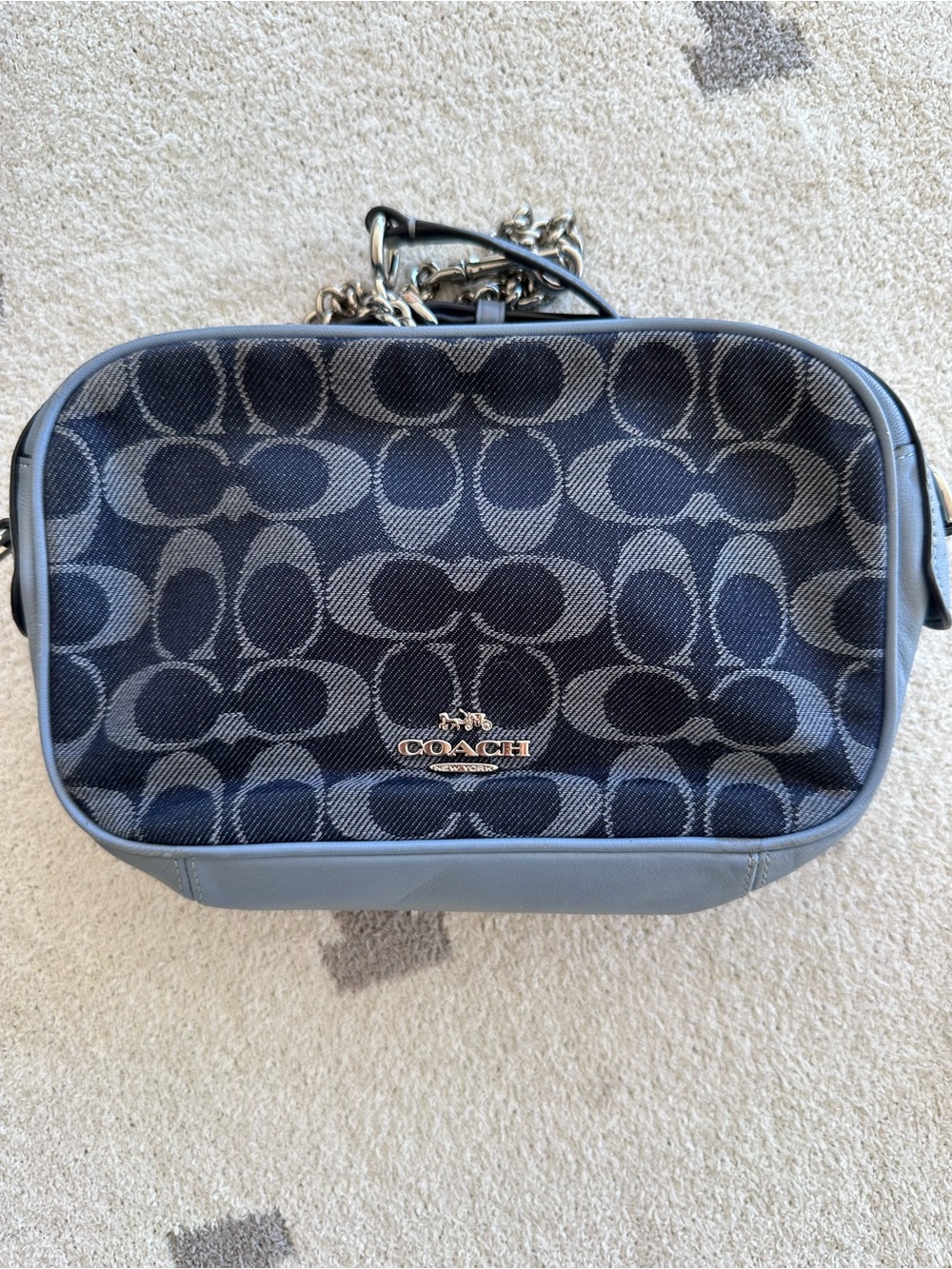 Vintage Coach denim crossbody - Picture 6 of 8